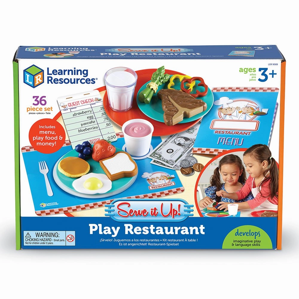 Brain boosters Growth tools Serve It Up! Play Restaurant