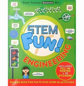 Parent-approved learning Exploration gear Stem Fun:Engineering