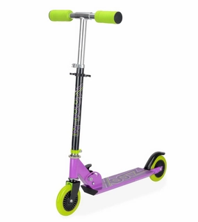 Xootz Atom Folding Scooter - Purple Little builders Discover & grow