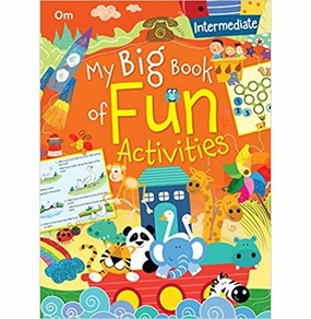 Activity Book: Ultimate Brain Boosting Activity Book : Fun Activities For Kids : Fun With Maths : Creative Writing For Children [Paperback] Om Books Editorial Team Hands-on discovery Young learners