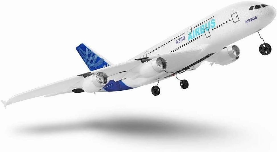 Aircar A380 Three-Channels Simulation Rc Aeroplane Glider Tools for tiny thinkers