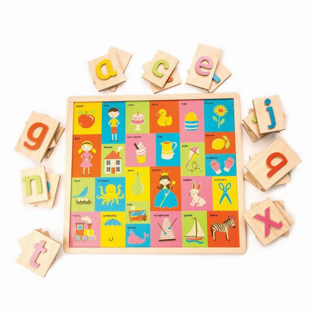 Alphabet Pictures Puzzle Holistic Preschool minds