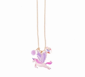 Thoughtful learning Amazing Alicorn Charm Necklace
