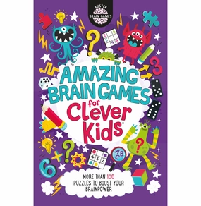 Amazing Brain Games For Clever Kids [Paperback] Moore Dickason Gareth Chris Mindful play Creative kids