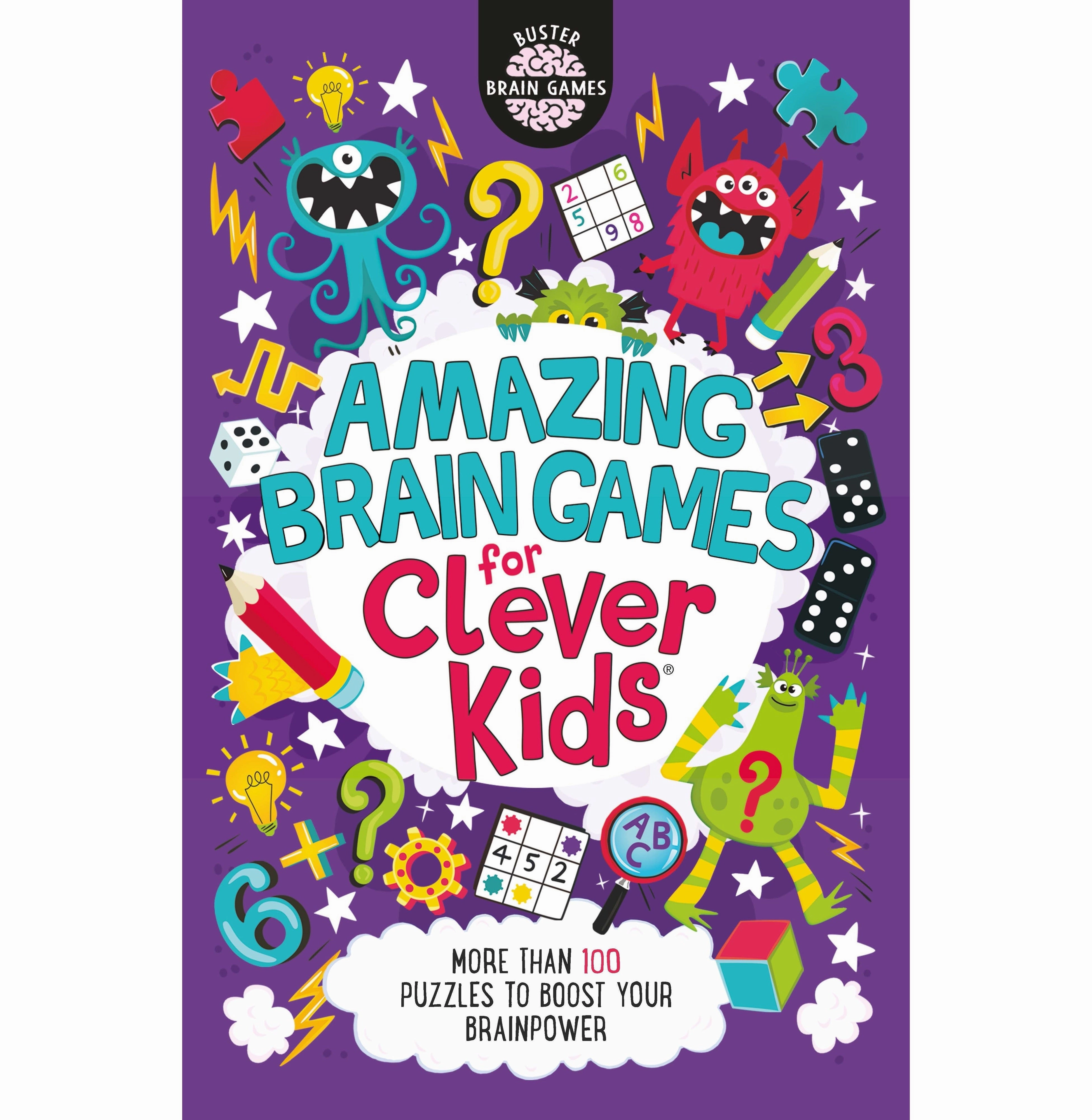 Amazing Brain Games For Clever Kids [Paperback] Moore Dickason Gareth Chris Mindful play Creative kids