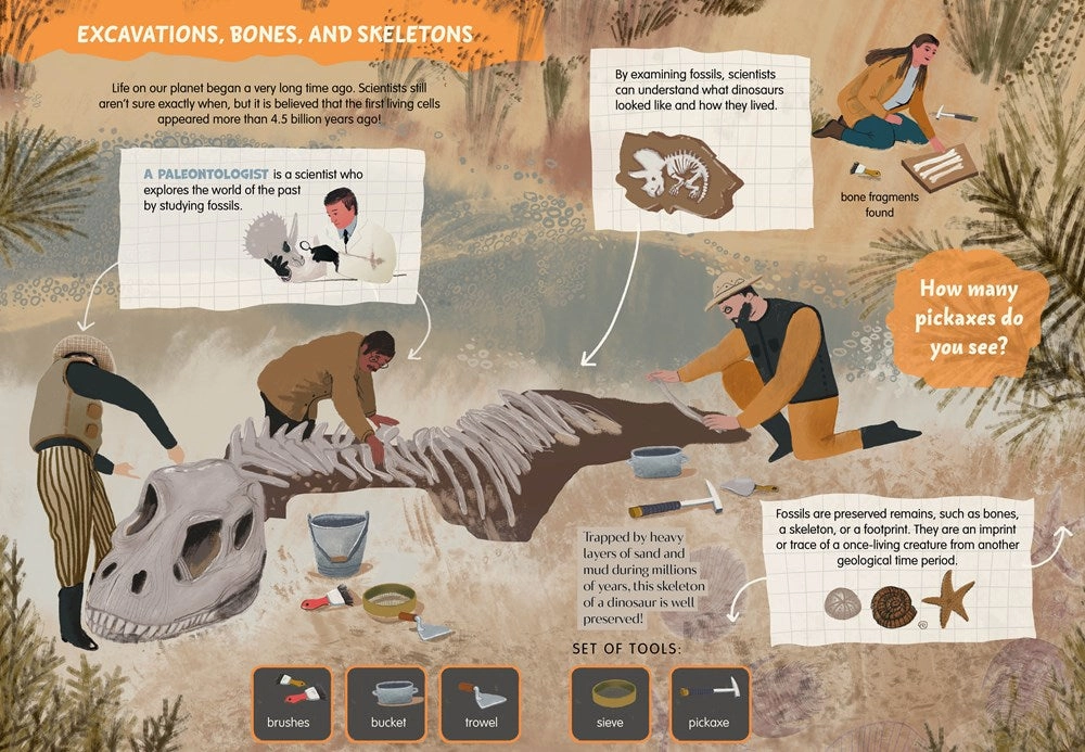 Amazing World Of Dinosaurs Enrichment activities