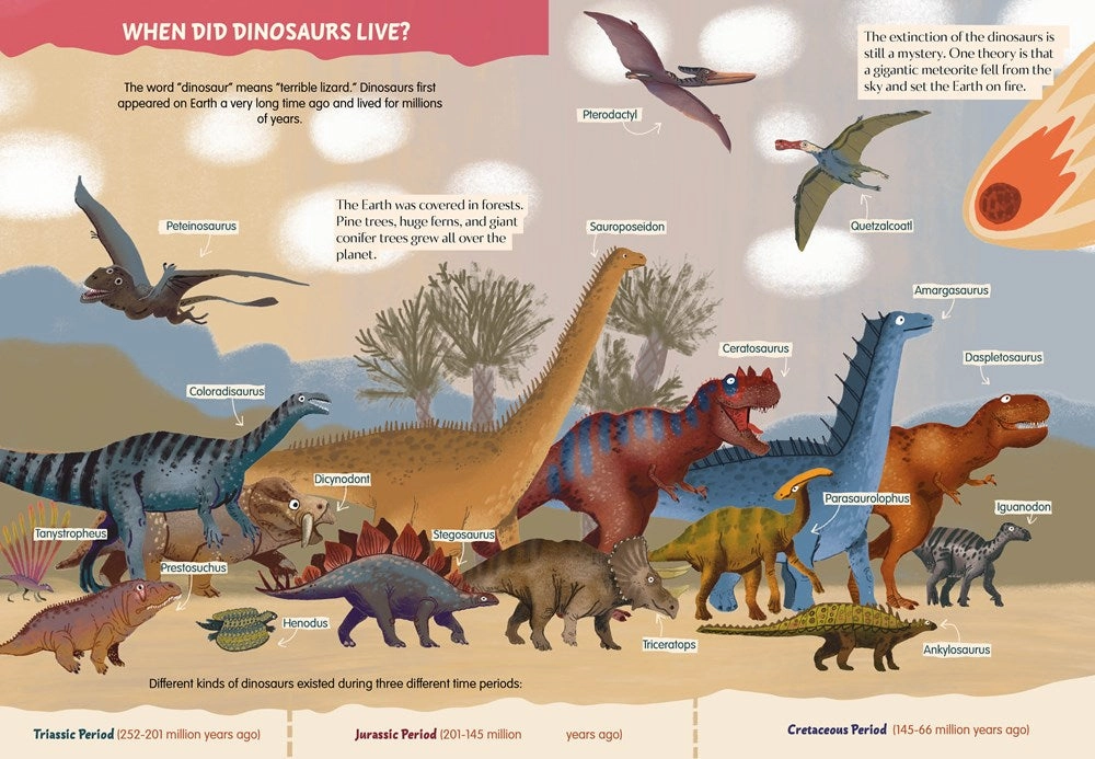 Little adventures Everyday learning Amazing World Of Dinosaurs