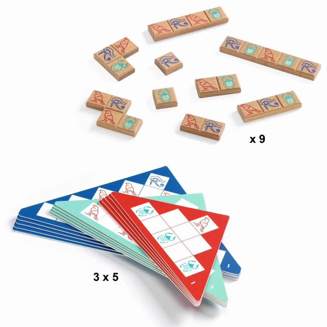 Ancient Egyptian Pyramid Logic Game Brain boosters