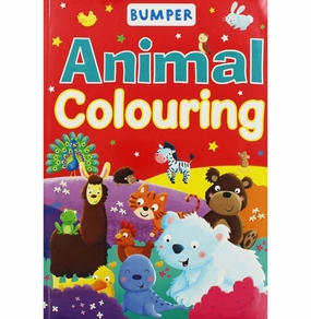 Young explorers Animal Colouring Bumper [Kitchen] Brown Watson