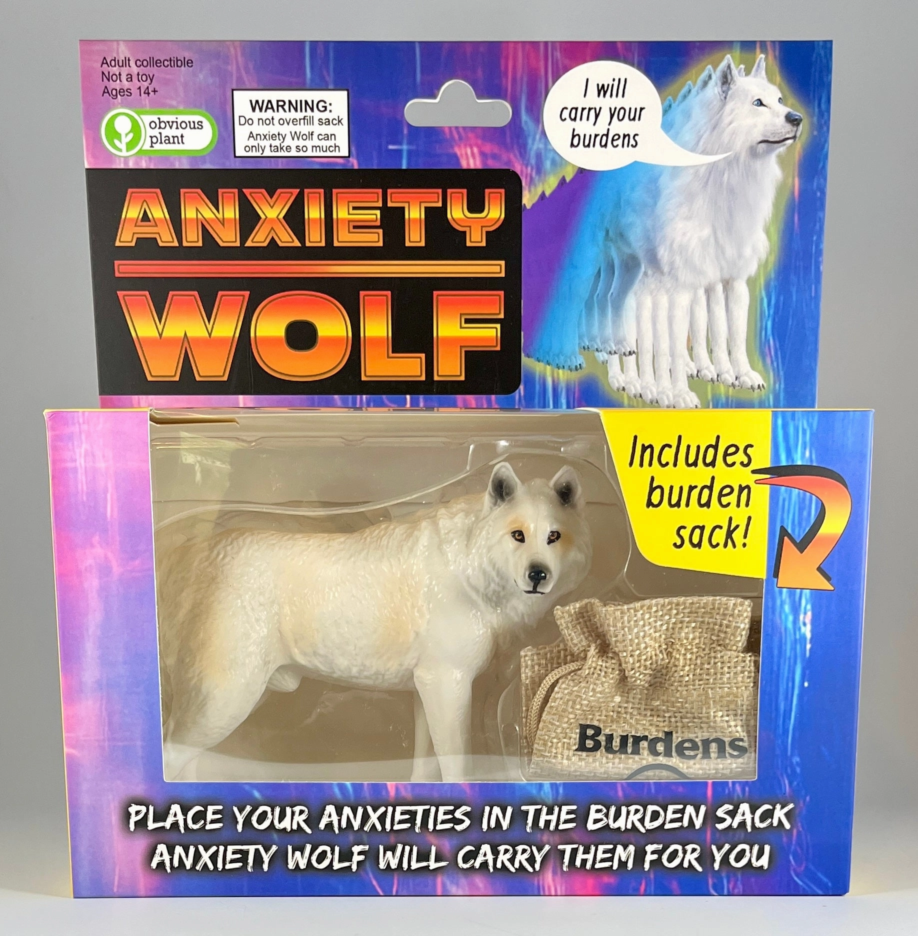 Parent-approved learning Anxiety Wolf
