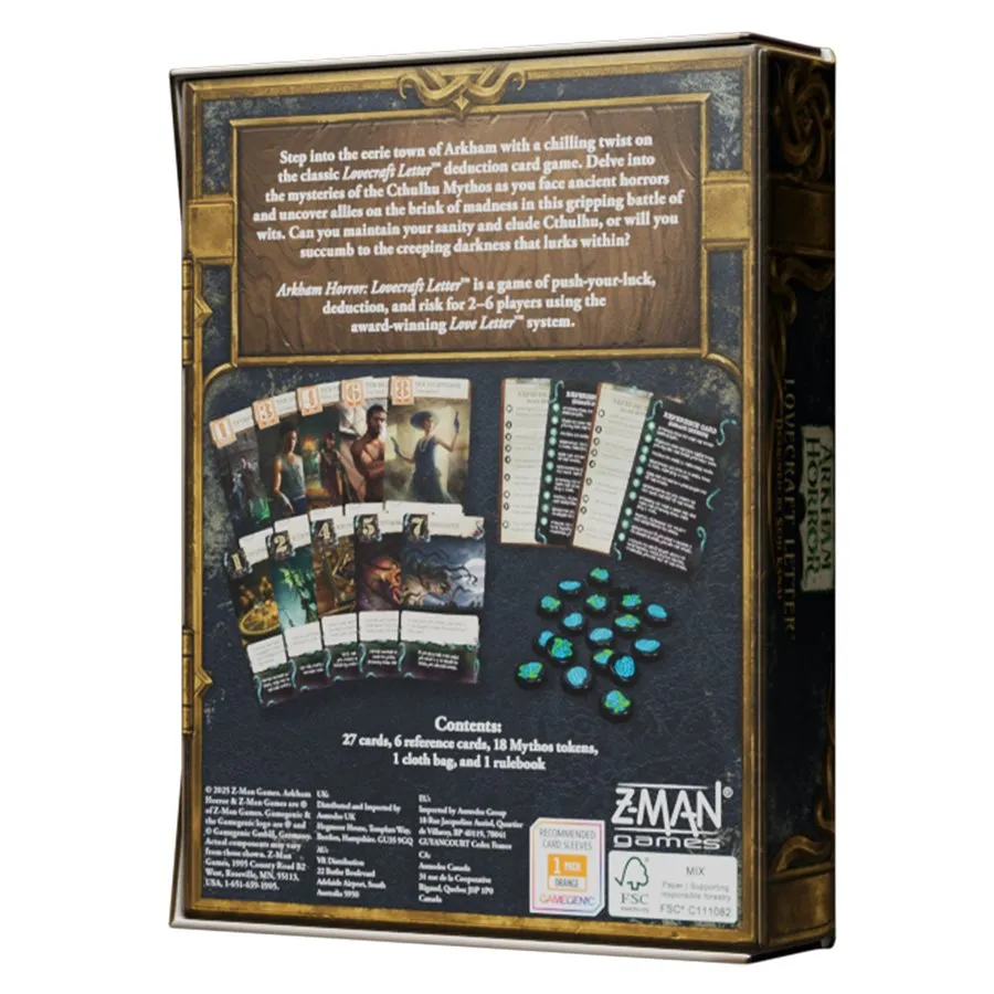 Young explorers Arkham Horror - Lovecraft Letter