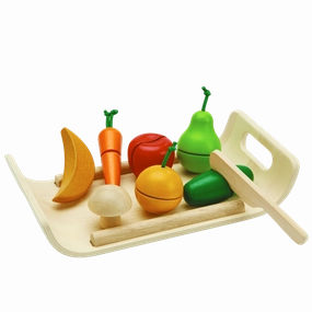 Assorted Fruit & Vegetable Play Set Exploration made fun Discover & grow