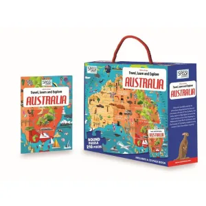 Hands-on discovery Curious minds Australia Puzzle   Book