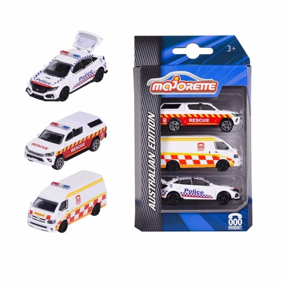 Australian Triple Zero 3 Pc Set Learn & grow Playful learning