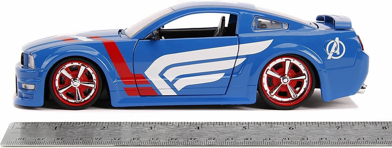 Learn & grow Fun that fuels growth Avengers Captain America With Car