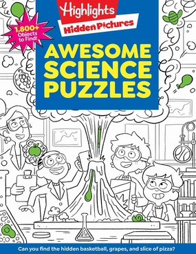 Busy kids Awesome Science Puzzles Highlights