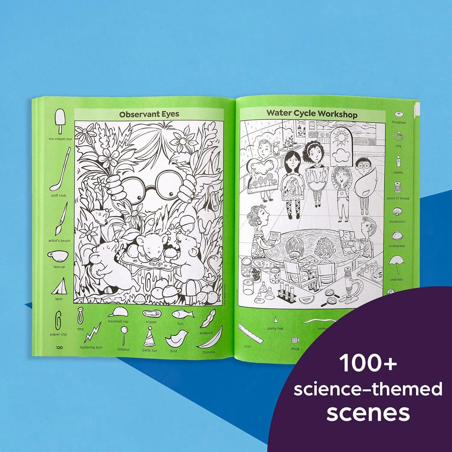 Little adventures Curious minds Awesome Science Puzzles Highlights