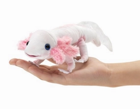Nurturing minds Axolotl Finger Puppet