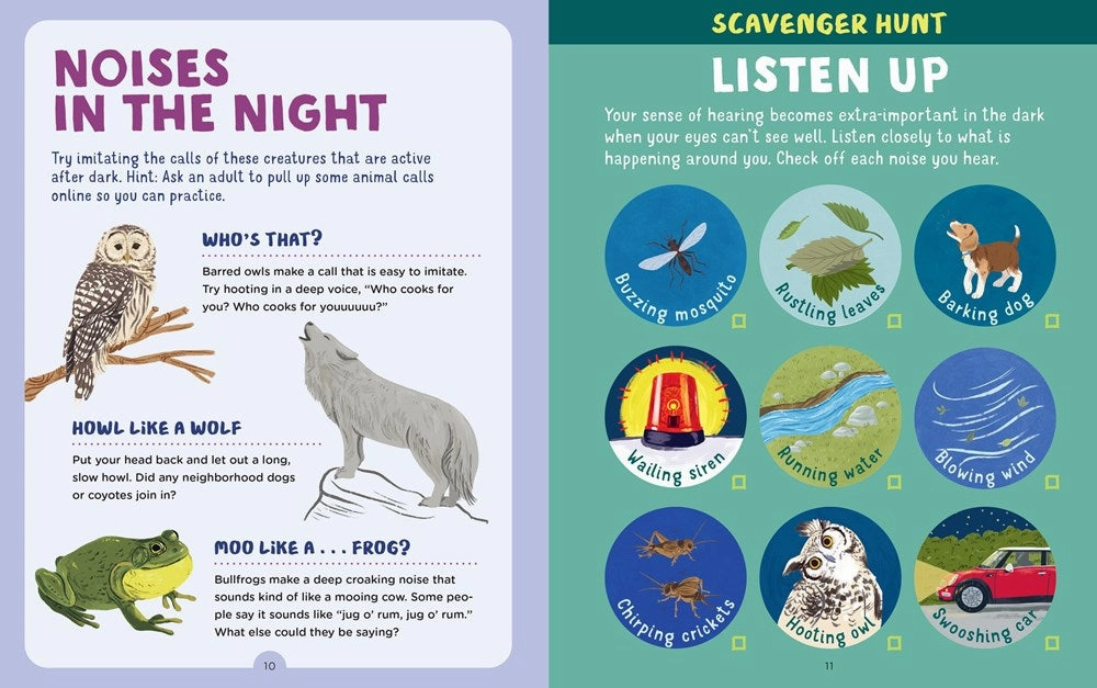 Designed for development Learn at home Backpack Explorers: Night Walk