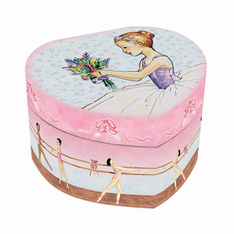 Fun for curious minds Ballerina Heart Jewelry Box