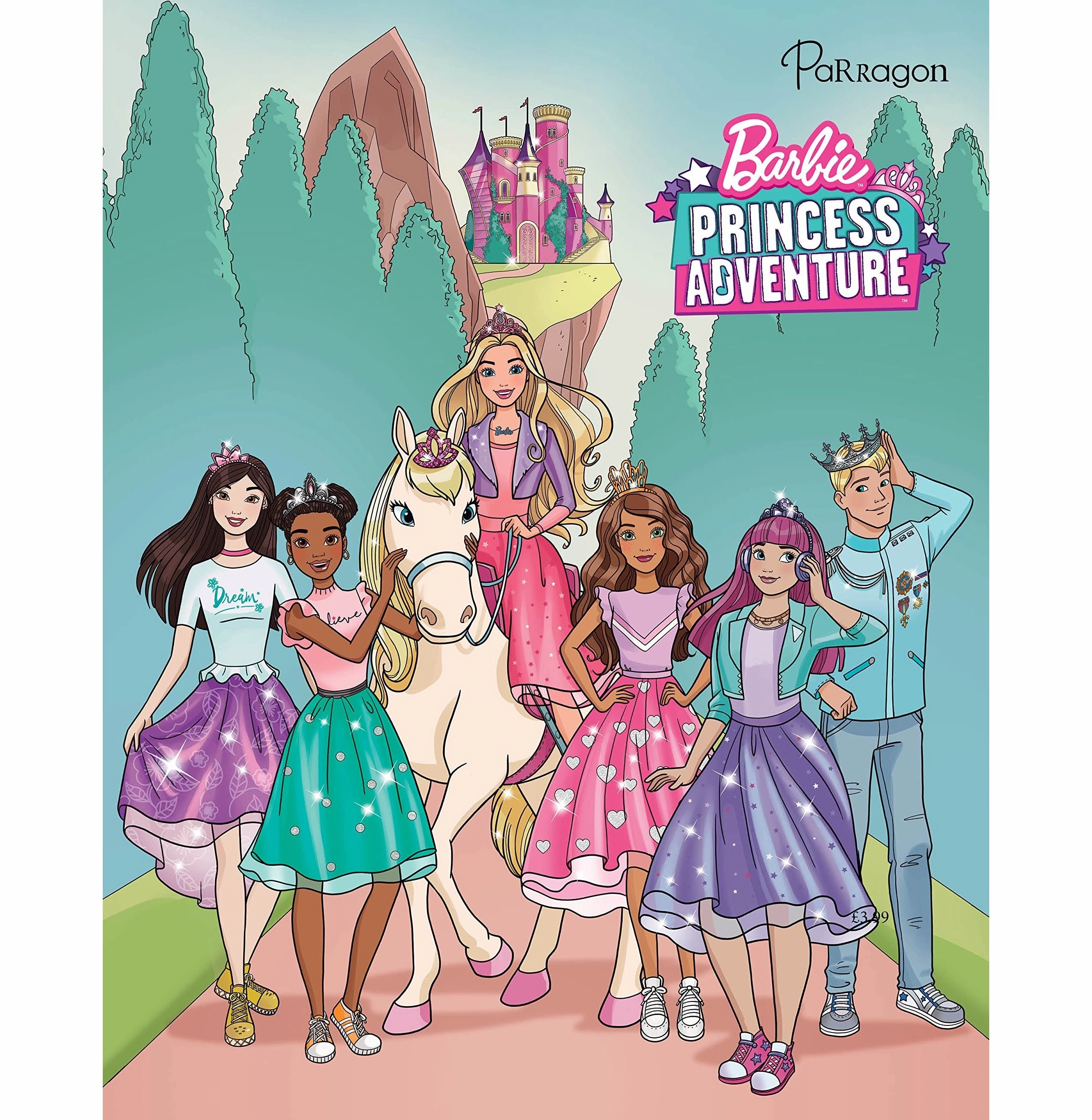 Barbie In Princess Adventure Parragon Little learners