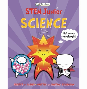 Basher Stem Junior: Science: Cars Cogs Carousels And Other Things That Spin [Paperback] Jonathan O'Callaghan Simon Basher Little adventures Young explorers
