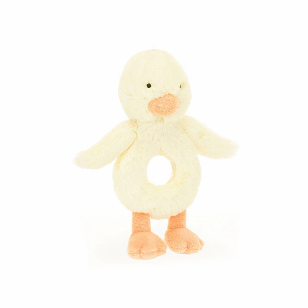Bashful Ducking Ring Rattle Playroom learning
