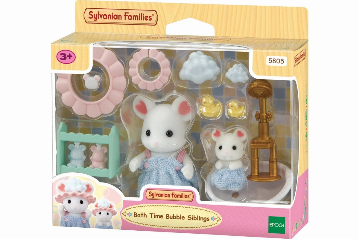 Young imaginations Thoughtful learning Bath Time Bubble Siblings