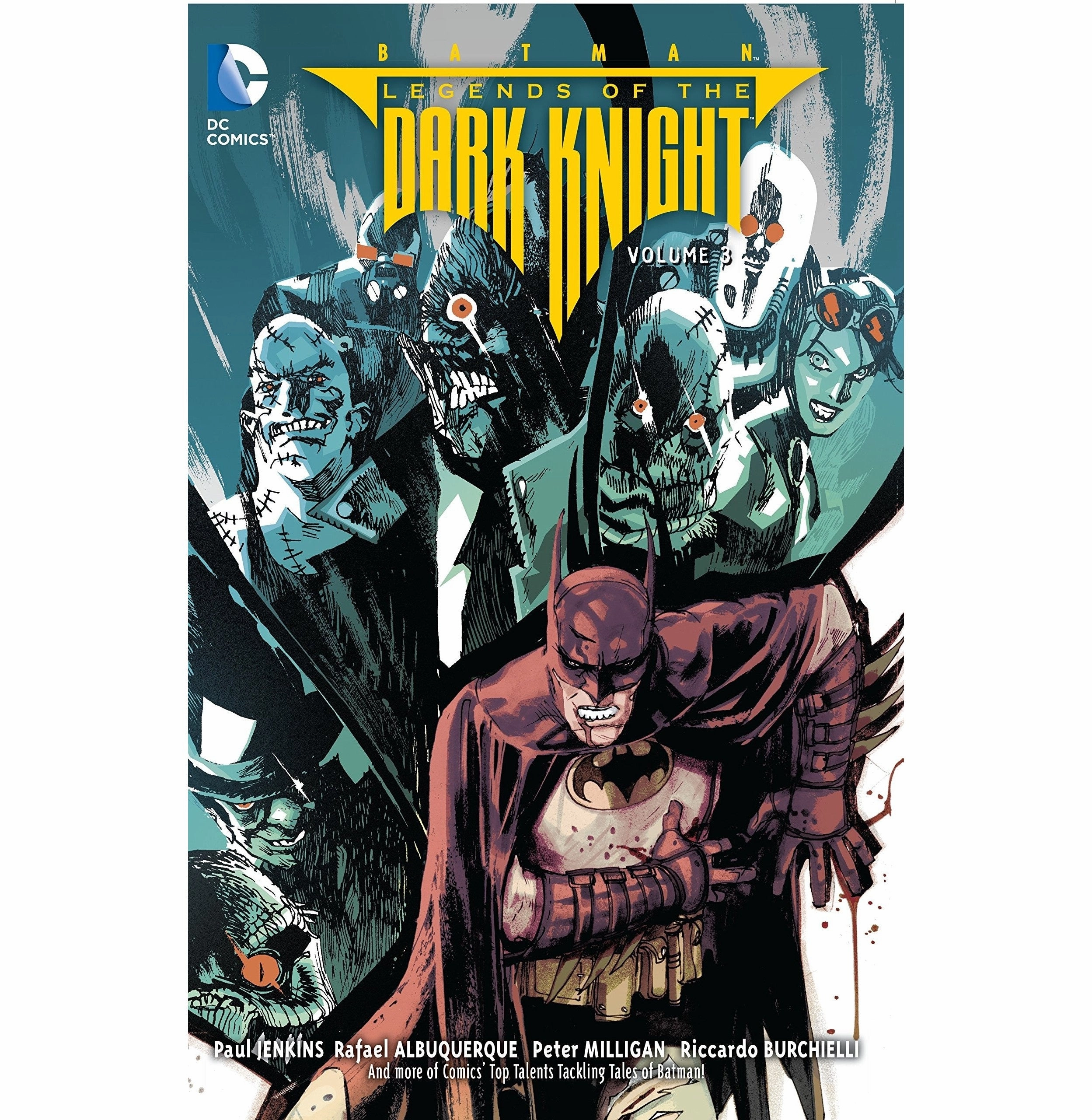 Exploration made fun Batman Legends Of The Dark Knight 3 Jenkins Paul; Albuquerque Rafael; Milligan Peter; Seeley Tim And Mishkin Dan