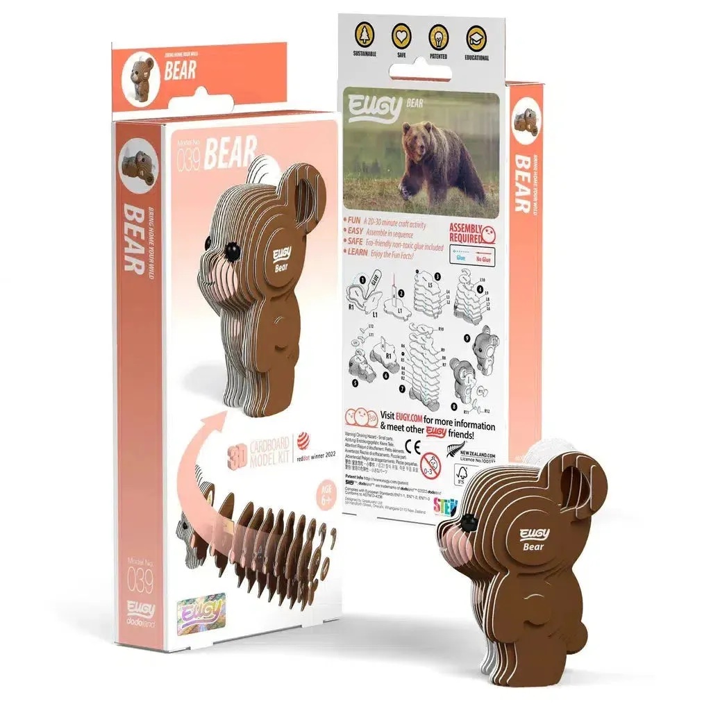Fun that fuels growth Child development Bear 3D Puzzle