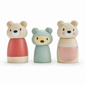 Bear Tales Wooden Doll Set Learning tools Little hands