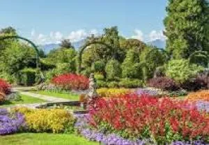 Beautiful Gardens - Park Of Villa  Pallavicinio Italy 1000Pc Mindful play Tiny thinkers