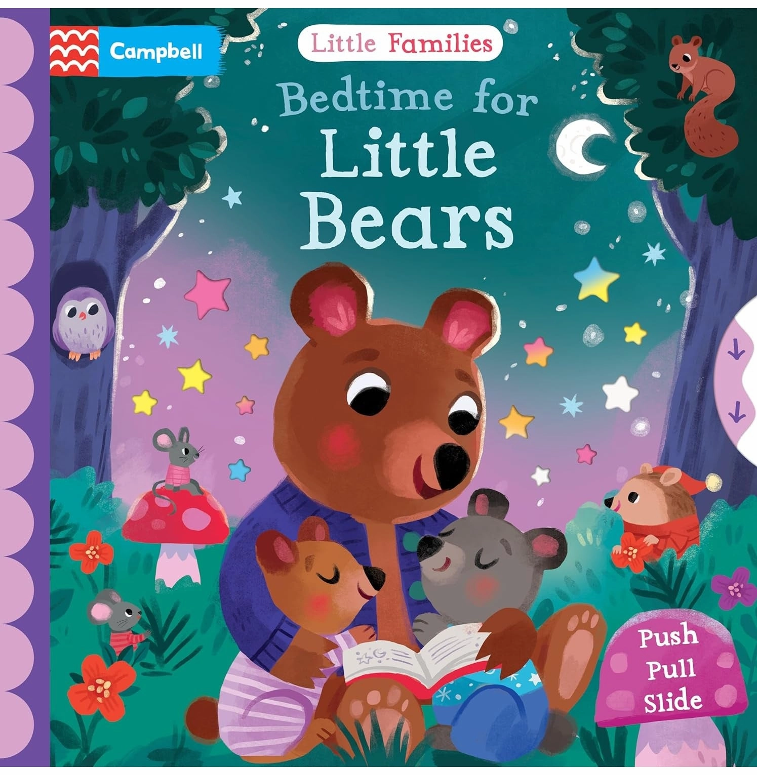 Bedtime For Little Bears [Board Book] Campbell Books Young minds at work Everyday learning