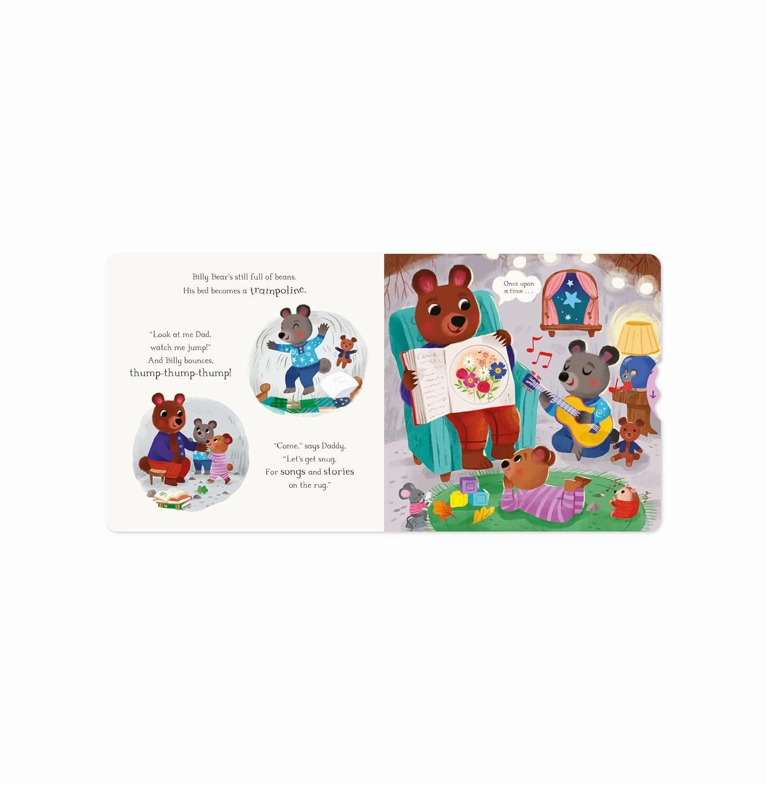 Early learning Bedtime For Little Bears [Board Book] Campbell Books