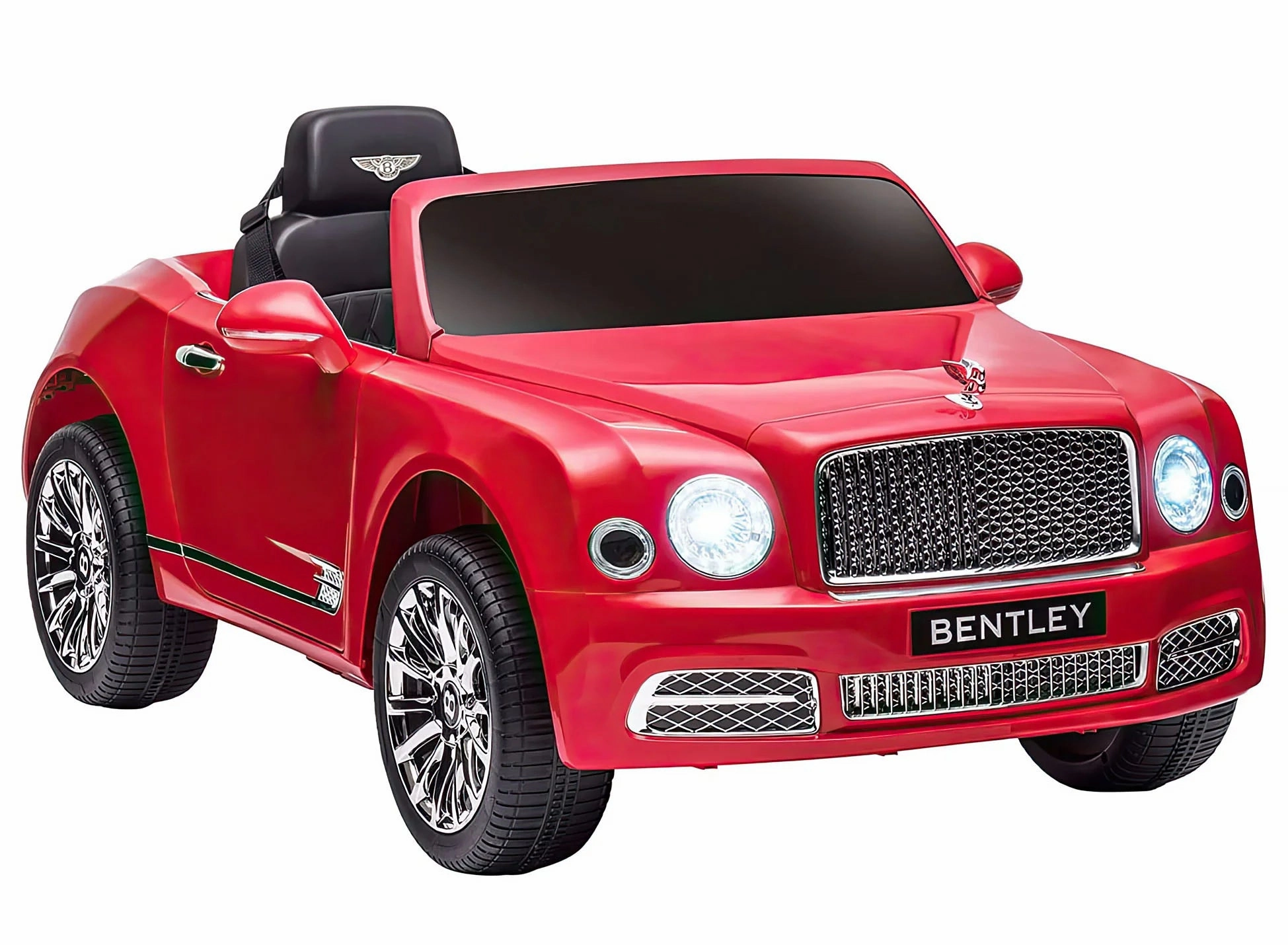 First explorers Busy kids Bentley Mulsanne 12V Battery Ride-On Car - Colour Red - X-Display