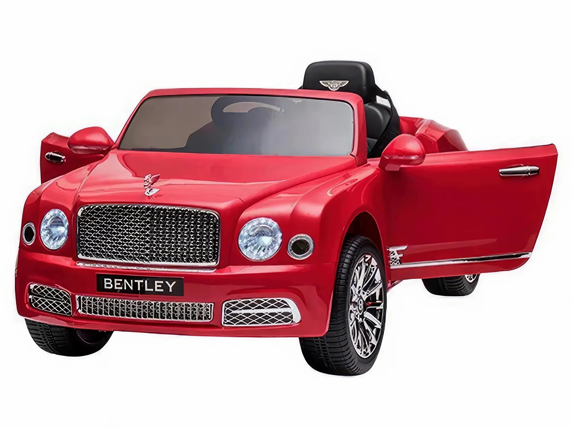Holistic Learning fun Bentley Mulsanne 12V Battery Ride-On Car - Colour Red - X-Display