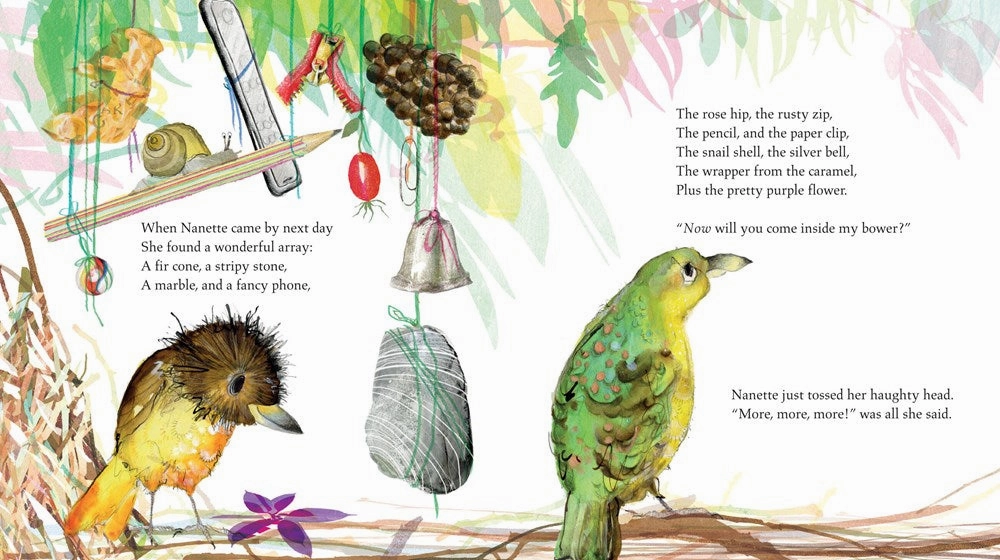 Bert The Bowerbird Learning fun Little hands