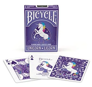 Bicycle Playing Cards Unicorn Creative minds Little learners