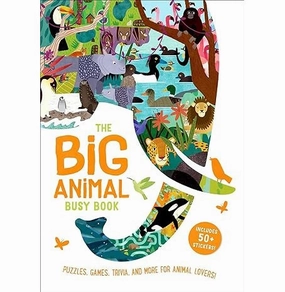 Big Animal Busy Book (Big Busy Books) Evans Frances And Claude Jean Smart & fun Playroom adventures begin here