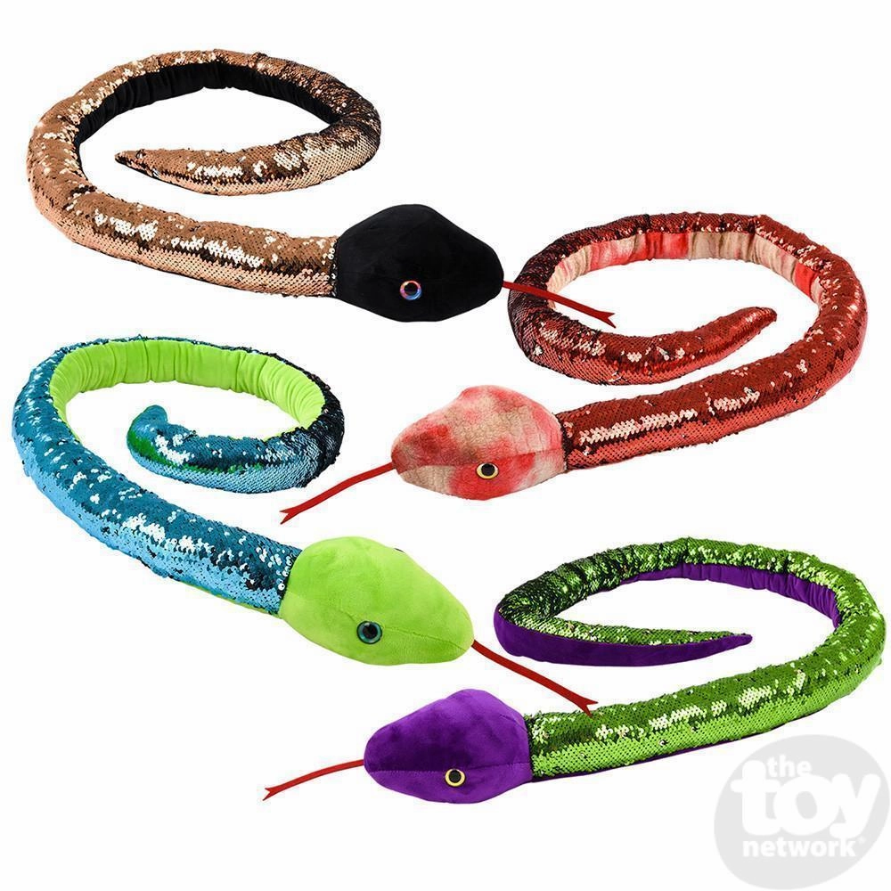 Curiosity starters Exploration gear Big Sequin Snakes Party Assortment