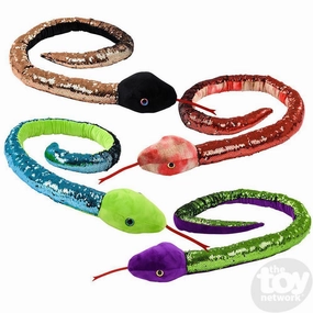 Curiosity starters Exploration gear Big Sequin Snakes Party Assortment