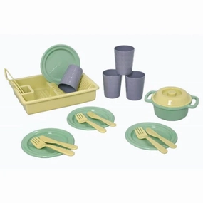 Bio Plastic Dinner Set For 4 Smart kids gear Home learning tools