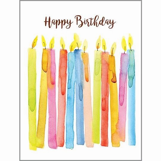 Brain boosters Sensory fun for little hands Birthday Candles Card