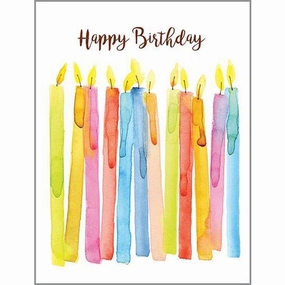 Brain boosters Sensory fun for little hands Birthday Candles Card