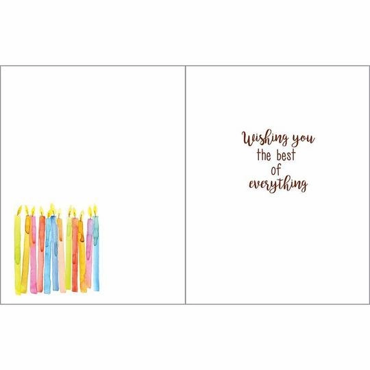 Birthday Candles Card Learning through play