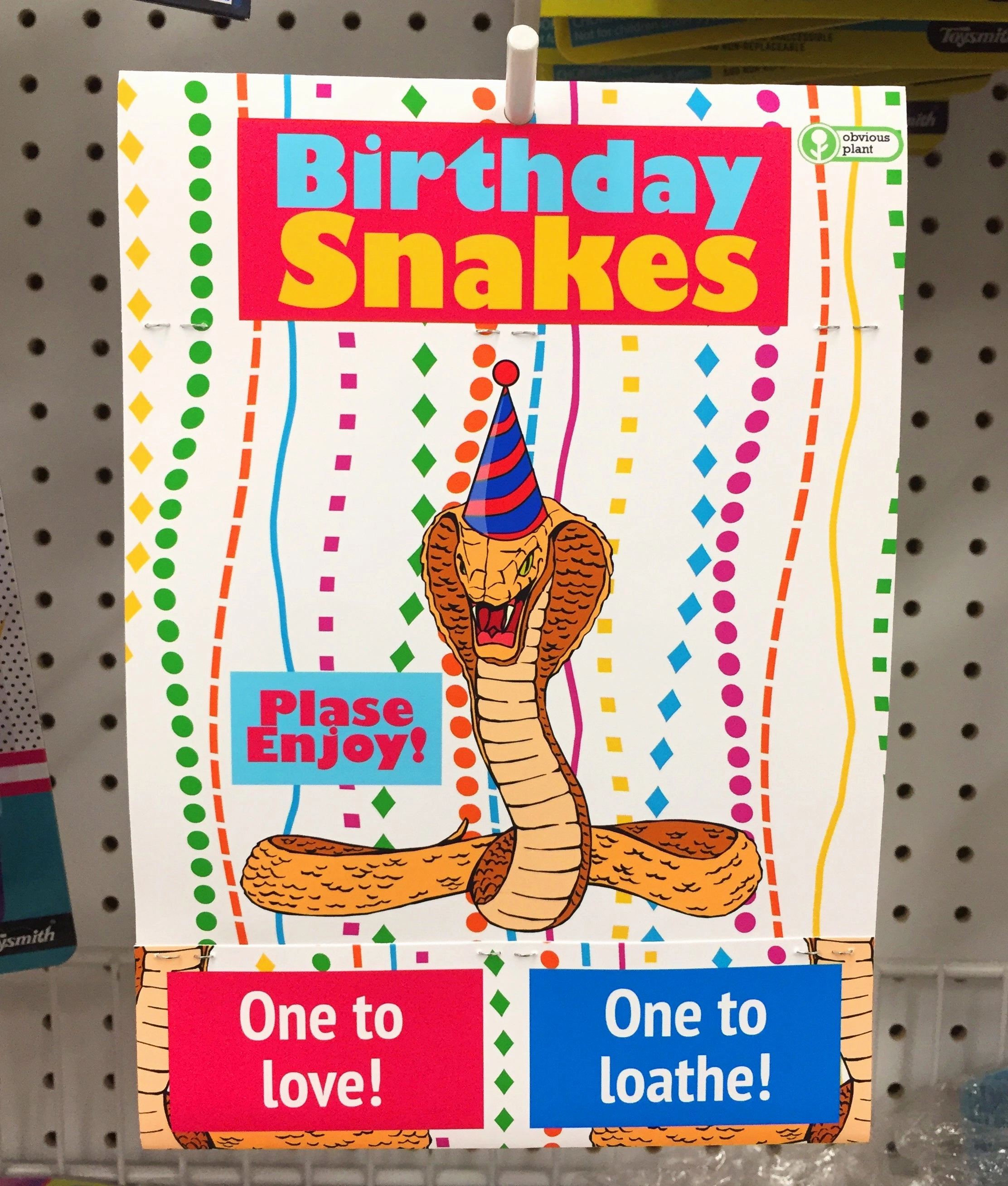 Birthday Snakes Designed for development