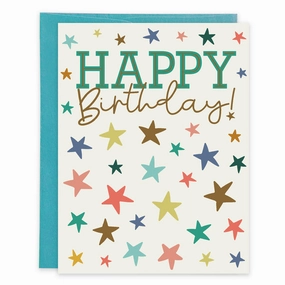 Birthday Stars Card Enrichment activities Educational fun