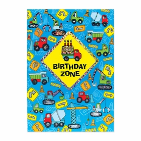 Birthday Zone Sign Birthday Card Early discovery