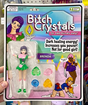 Bitch Crystals: Brenda Inspiring creativity Thoughtful learning