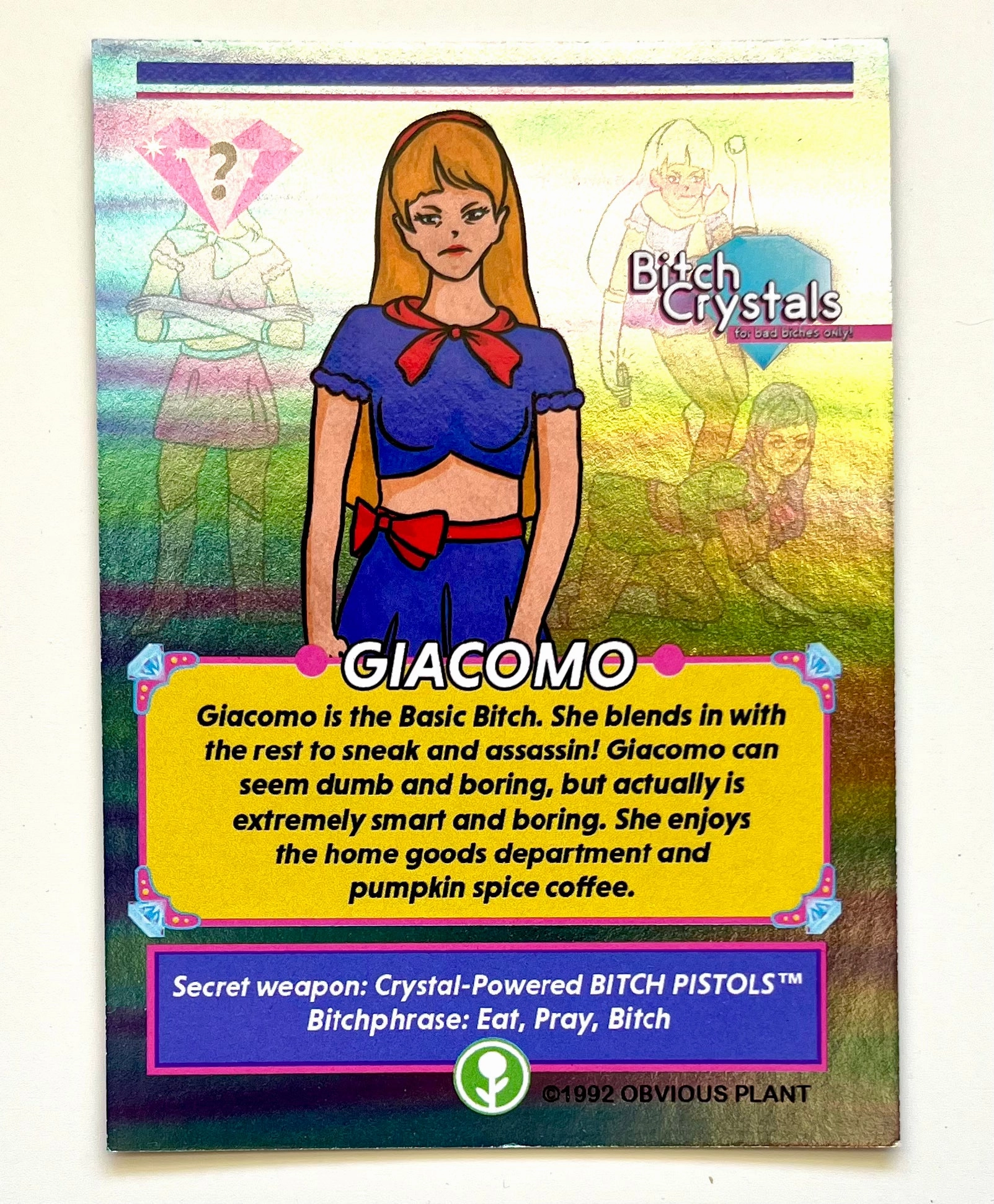 Bitch Crystals: Giacomo Growth tools Curious minds